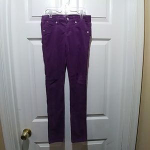 Hudson Girls Purple Corduroy Pants